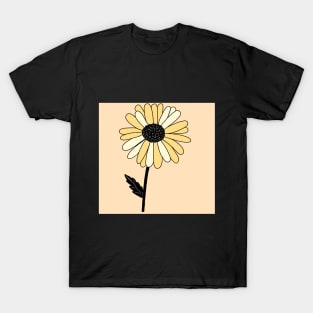 Yellow Daisy Flower T-Shirt